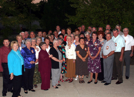 Reunion attendees in 2007