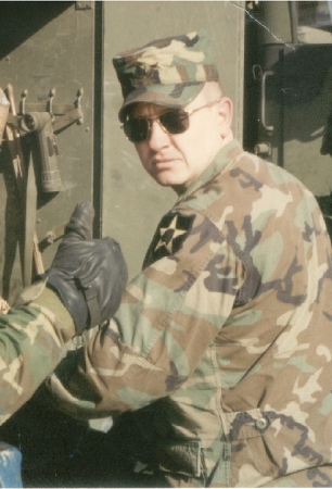 Me On the DMZ in Korea in 1994