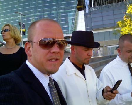 My bodyguards (my sons) - Eric, Brian & Anthony