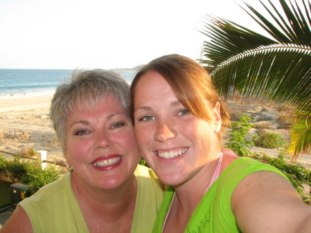 Megan and Debbie in Cabo San Lucus, Mexico