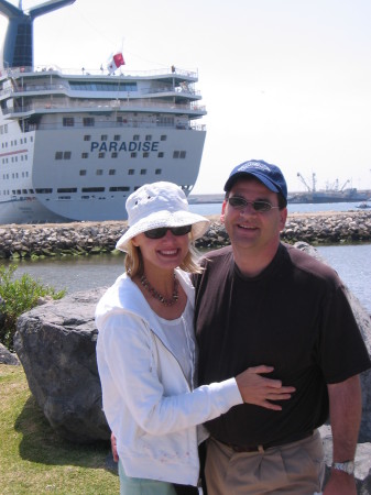 Matthew and I on a Mexican cruise Spring 06