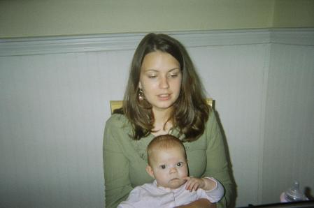 Daughter Jessica and granddaugher Sadie