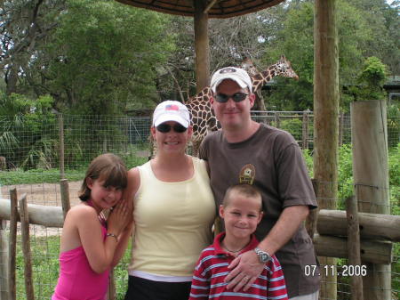 The family at the Zoo in Tampa 2006.