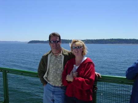 Colleen and I at Puget Sound