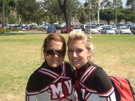 Rachel(on right) Cheer Camp '07