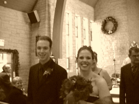 Our wedding day December 16, 2000