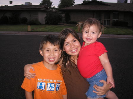 Cole Megan & Isabella 2007