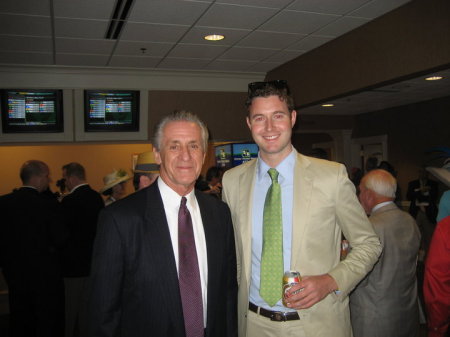 Alan with Pat Riley - kentucky Derby!