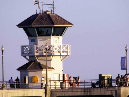 Lifeguard Tower on the Pier