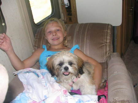 Traveling in our motorhome on our way home from Silverwood