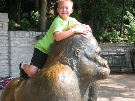 Logan at St. Louis Zoo