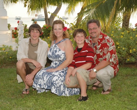 Family vacation in Negril, Jamaica '07