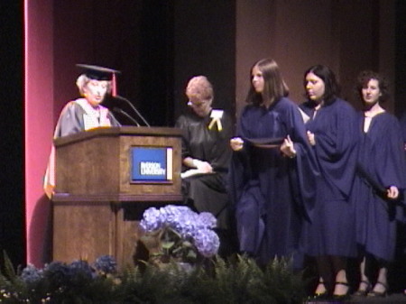 Receiving my Degree from Ryerson University, May 2003.