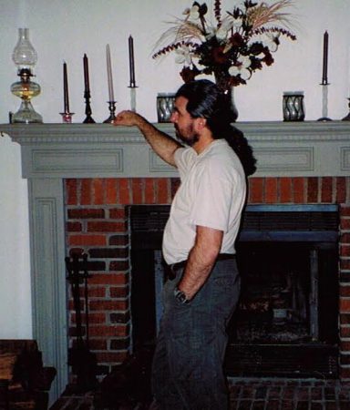 Me, in 2004, sporting my ponytail.