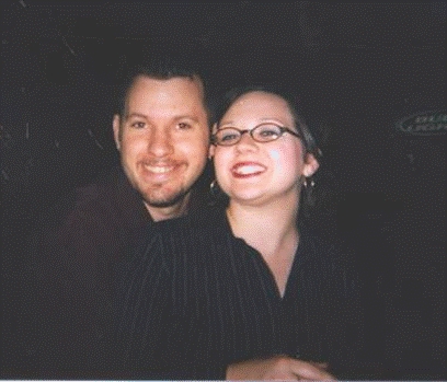 Ian Hickingbotham Solstad with fiance Amanda.