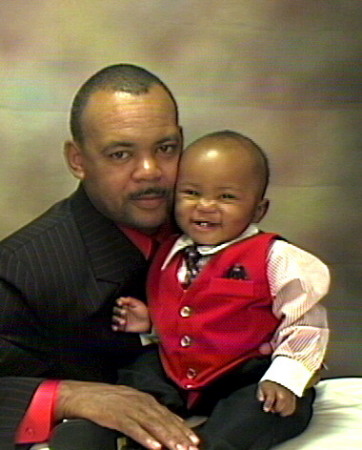 HERE IS MY TRIPPLET (GRANDSON) AND I. OCT. 2006.