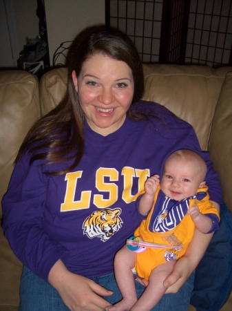Me and Hannah GEAUX TIGERS!