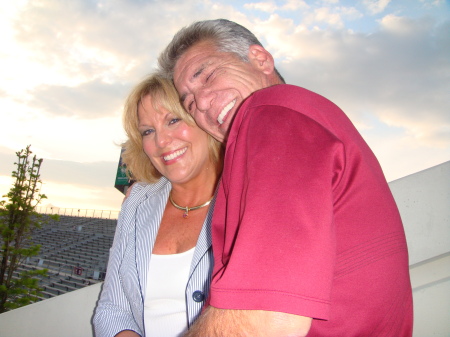 George and Pam enjoying the evening at VT!