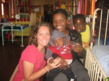 My Sweet Candace in the Swaziland hospital