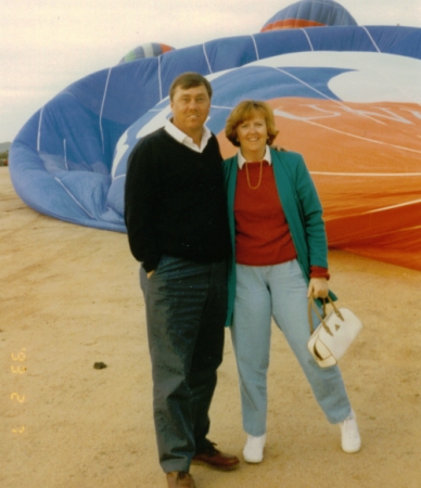 Hot Air Ballooning in Arizona 1993