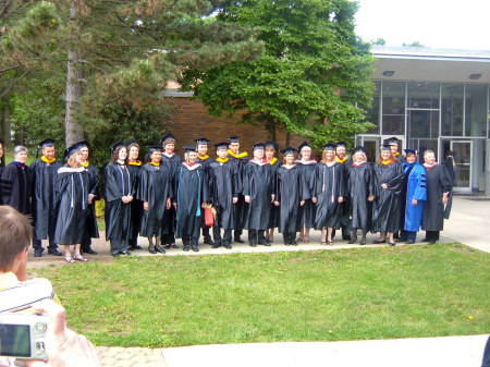 My small graduating class (Master's Degree)