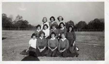 Kirkwood Cheerleaders 1953-54