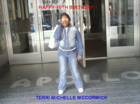 TERRI 10TH BIRTHDAY IN NY