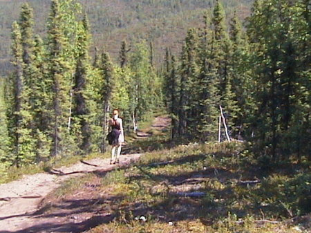 hiking in Alaska