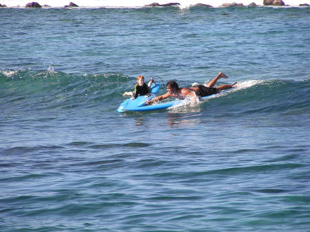 Jacob Surfing Hawaii