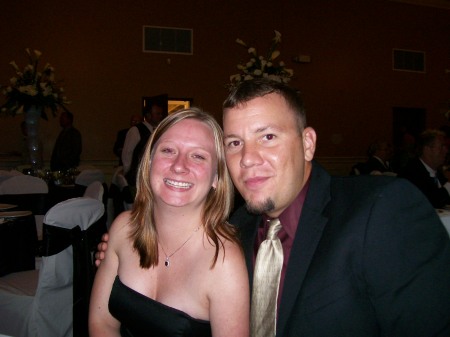 Chris and I at AB's wedding