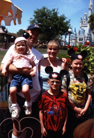 Family at Disney