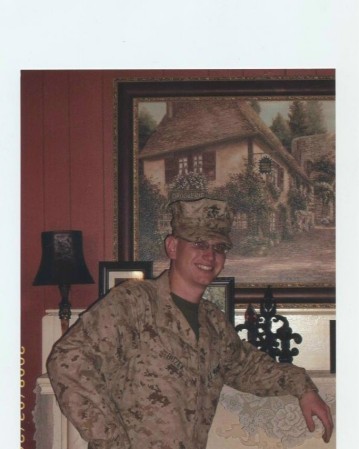 My son who is now a MARINE!!!  I am sooo proud