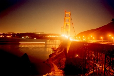 Golden Gate at Night