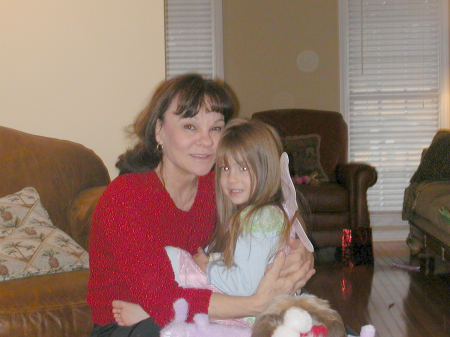 Grandma & Corinne, Christmas 2006