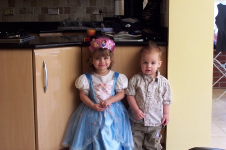 Maalia (3) and Mason (2)