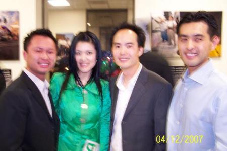 944 Magazine release party & photo exhibition at LA City Hall (me in green)