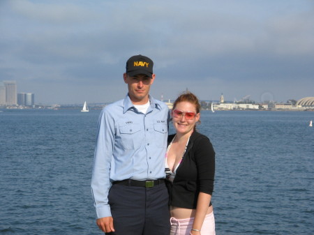 Me and my wife in San Diego last year.
