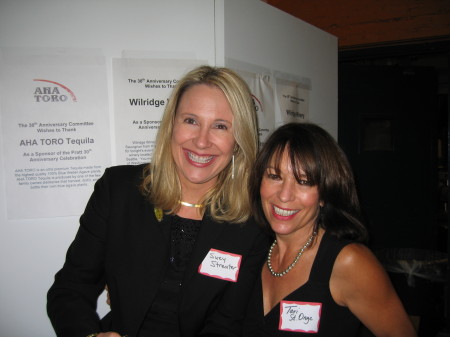 Suzy and Teri at a Pratt event