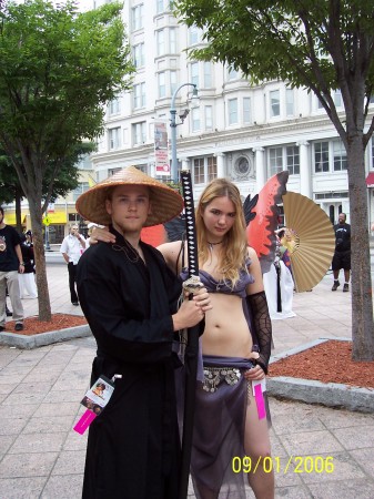 Jordan and Joe at Dragon Con 2006 in Atlanta, GA