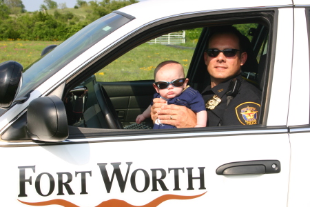 FWPD's youngest and newest police officer