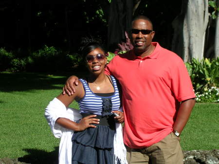 Daughter and me in Maui