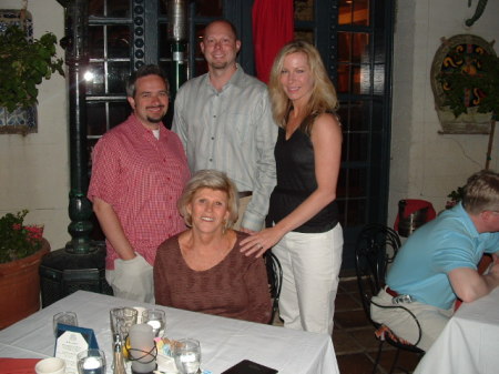 Me with Danny Olguin, Ryan Bunch and Mrs. Hlubik (our 6th grade teacher) May 2007