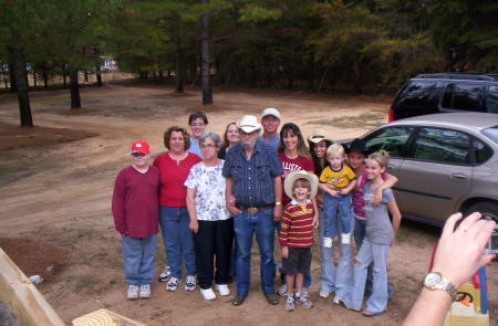 My brother Ronnie and his family