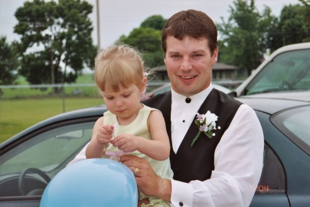 Son,Aaron with his daughter,Hannah