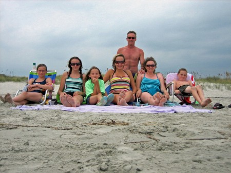 Family vacation at the beach