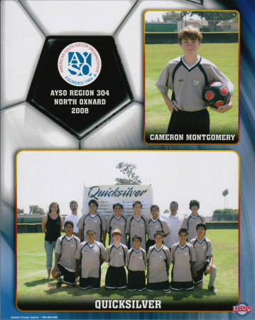 Cam's 2008 Soccer Team