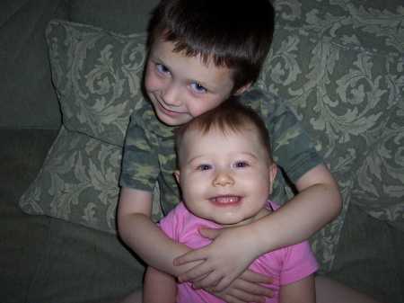 my kids zack and elizabeth