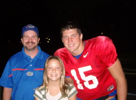 Michael, Ali & Tim Tebow