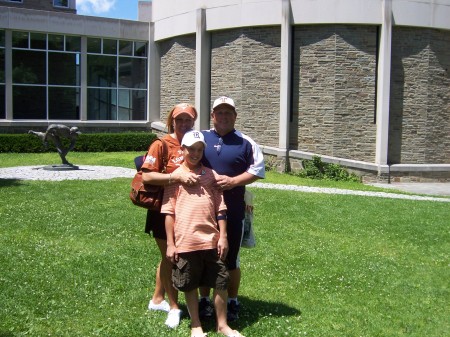 Paul, Annette and Bryce visit Baseball Hall of Fame