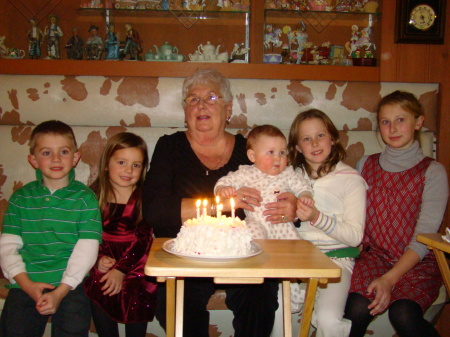 mom and great grand kids